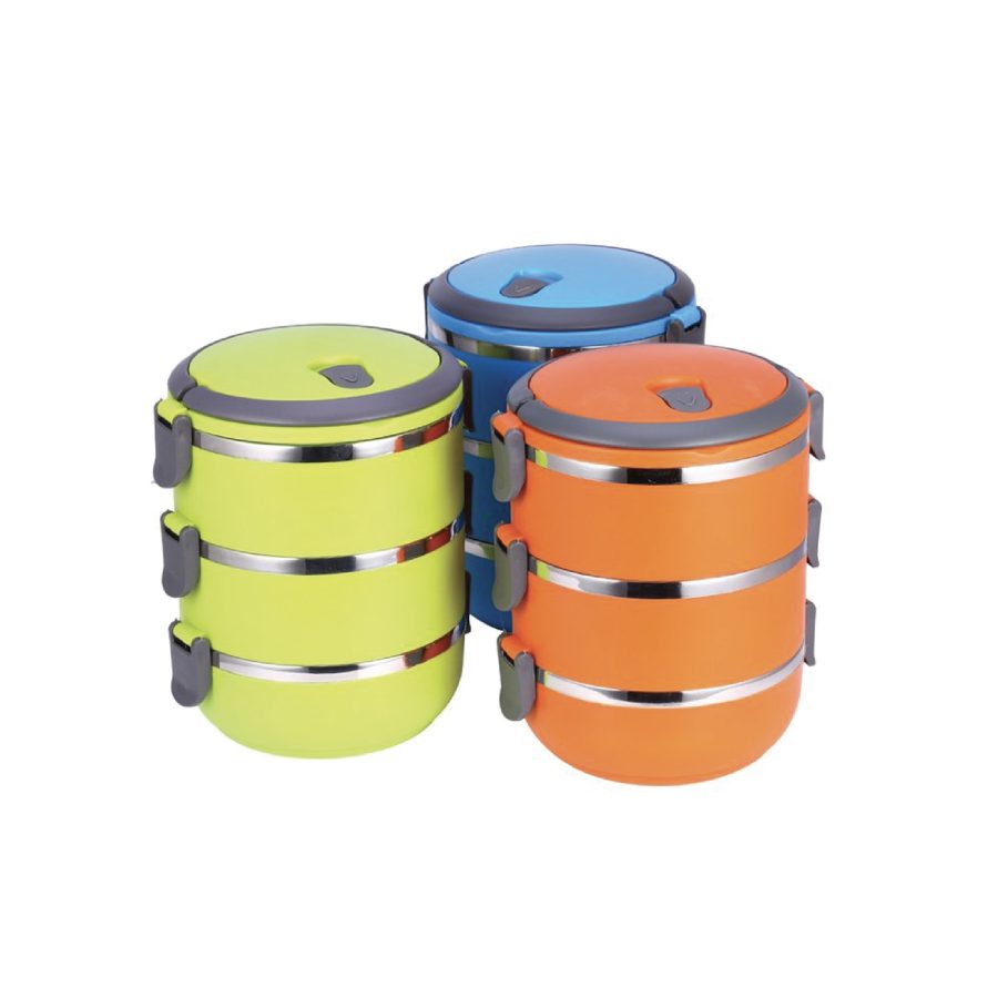 Stainless Steel Lunch Box 3 Tier