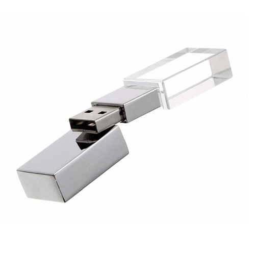 3D Crystal Flash Drive